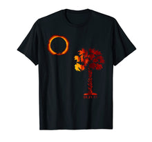 Load image into Gallery viewer, South Carolina Solar Eclipse 2017 T-Shirt - Palmetto Flag