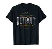 Load image into Gallery viewer, Detroit Tshirt Retro College-Style Detroit MI 1701 T-shirt