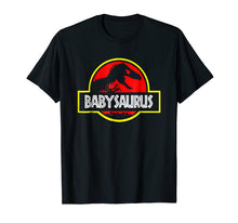 Load image into Gallery viewer, Funny Babysaurus Rex Halloween Pumpkin T-Shirt