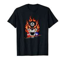 Load image into Gallery viewer, Great Pool Billiards Skull T-Shirt & Gift