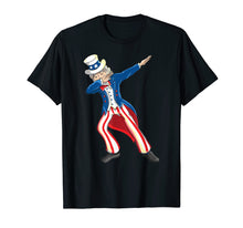 Load image into Gallery viewer, Dabbing Uncle Sam Shirt - 4th Of July Uncle Sam Dab Tshirt