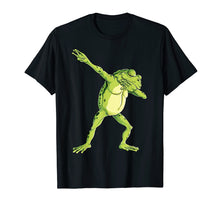 Load image into Gallery viewer, Dabbing Frog T shirt Kids Boys Girls Funny Animal Dab Gift