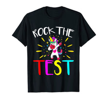 Load image into Gallery viewer, Awesome Rock The test Gift Tshirt Teacher Student