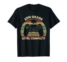 Load image into Gallery viewer, 6th Grade Level Complete Game Controller Graduation Tshirt