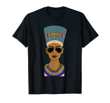 Load image into Gallery viewer, Ankh Crux ansata nefertiti sunglasses funny egypt t-shirt