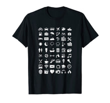 Load image into Gallery viewer, Travel Icon Language Travelling Shirt