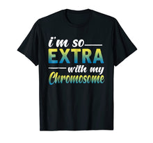 Load image into Gallery viewer, down syndrome extra chromosome t shirt gift boy girl kids