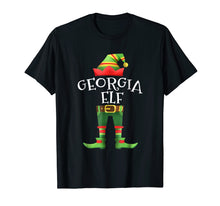 Load image into Gallery viewer, Georgia Elf Matching Family Group Christmas Gift T Shirt