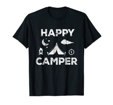 Load image into Gallery viewer, Happy Camper T-Shirt Camping Gift Shirt
