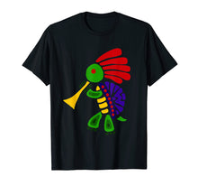 Load image into Gallery viewer, Smiletodaytees Funky Turtle Dancing Kokopelli T-shirt
