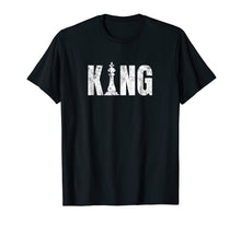 Load image into Gallery viewer, Chess King Shirt Distressed Vintage Chess Player Gift