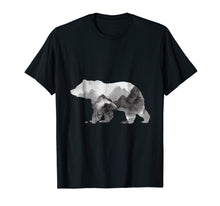 Load image into Gallery viewer, Mountains, Bear, Animal, Retro T Shirt