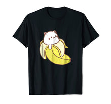 Load image into Gallery viewer, Boy, Girls, Men, Women,Bananya Banana Funny Cat T Shirt