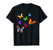 Load image into Gallery viewer, Autism Awareness with Butterfly Shirt Gift Autism Awareness