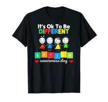 Load image into Gallery viewer, It's Ok To Be Different Shirt - Autism Awareness Day Shirt
