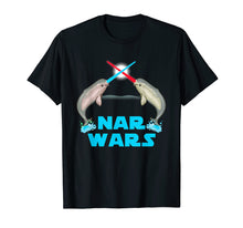 Load image into Gallery viewer, Funny Narwhal Shirt The Great Nar Wars Parody T-Shirt