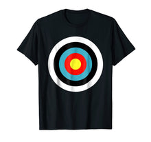 Load image into Gallery viewer, Bullseye Body Target Archery Funny Tee Shirt