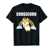 Load image into Gallery viewer, Cute Corgicorn T Shirt | Funny Corgi Lover Shirt Gift