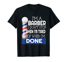 Load image into Gallery viewer, Barber Shirt Funny Barber College Graduation Gift