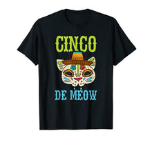 Load image into Gallery viewer, Cinco De Mayo Shirt Cinco De Meow Cat Skull Funny Kids Tees