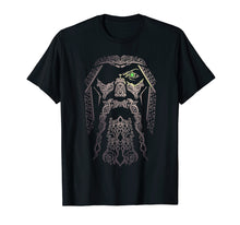 Load image into Gallery viewer, Odin Viking Tshirt | Gift Vikingcostume Odinism Raven Beard