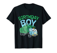 Load image into Gallery viewer, Birthday Boy Garbage Truck Vintage Monster Truck TShirt Gift