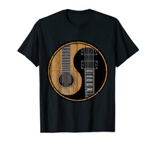Load image into Gallery viewer, Guitar T Shirts - Guitar Ying Yang Shirt