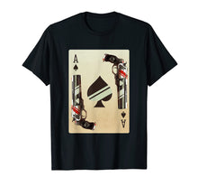 Load image into Gallery viewer, 2 Ace of spades card T-shirt