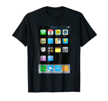 Load image into Gallery viewer, Cell Phone Smartphone Mobile App Halloween Costume T-Shirt