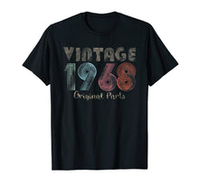 Load image into Gallery viewer, Original Parts 1968 50th Birthday Retro Color Tee Shirt