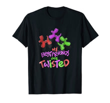 Load image into Gallery viewer, Balloon Artist TShirt Funny Text My Best Friends Are Twisted