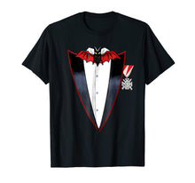 Load image into Gallery viewer, Realistic Dracula Tuxedo - Instant costume T-shirt
