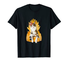 Load image into Gallery viewer, Cat on a Throne Shirt Funny Cat Lover T Shirt Gifts