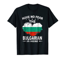 Load image into Gallery viewer, Bulgarian Patriotic Hearts Bulgaria Pride Funny Flag TShirt