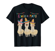 Load image into Gallery viewer, No probLlama Cinco De Mayo Shirt Funny Llama Mexican 5th May