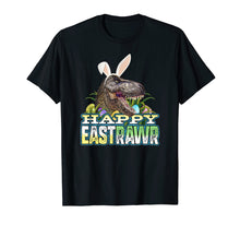 Load image into Gallery viewer, Happy Eastrawr Shirt Dinosaur Easter T-rex Shirts for Kids