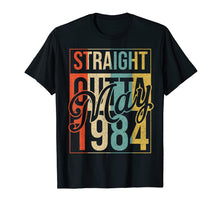 Load image into Gallery viewer, 35th Birthday Gift Straight Outta Vintage May 1984 T-Shirt