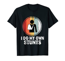 Load image into Gallery viewer, I Do My Own Stunts - Retro Broken Arm T-Shirt
