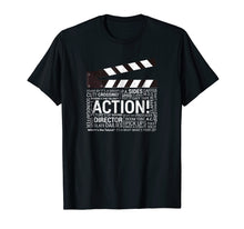 Load image into Gallery viewer, FIlmmaker T-shirt for the Director, Film Student, Film Lover