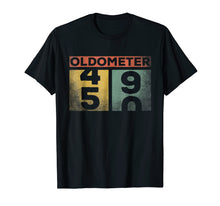 Load image into Gallery viewer, Oldometer 50 Birthday Retro Funny Gift 50th Birthday T-Shirt