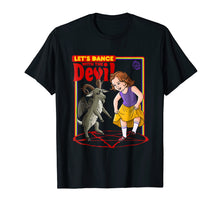 Load image into Gallery viewer, Let's Dance with the Devil T-Shirt Satanic Baphomet game