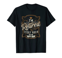 Load image into Gallery viewer, Retirement Gifts for Men Funny T-Shirt I'm Retired