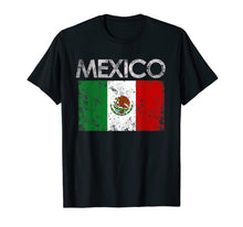 Load image into Gallery viewer, Vintage Mexico Mexican Flag Pride Gift T-Shirt