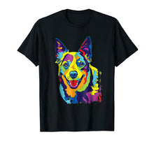 Load image into Gallery viewer, Cattle Dog Shirt Funny Australian Cattle Dog Pop-Art Shirt