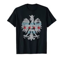Load image into Gallery viewer, Chicago Flag Polish Poland Eagle Vintage Shirt