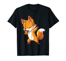 Load image into Gallery viewer, Dabbing Fox shirts for Kids Boys Girls Women Funny Dab Gifts
