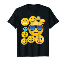 Load image into Gallery viewer, emoji wear -shirt Emoticon Cute smileys Face T-Shirt