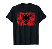 Load image into Gallery viewer, Albania Shirt Albanian Flag T-Shirt Proud Albanian Patriots