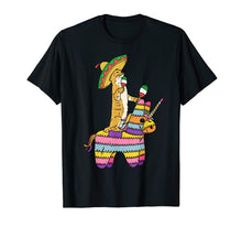 Load image into Gallery viewer, Cinco de Meow Cat Unicorn Pinata T Shirt Tacos Mexico Kids