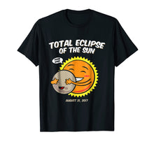 Load image into Gallery viewer, Cute Guess Who? Total Solar Eclipse of the Sun T Shirt